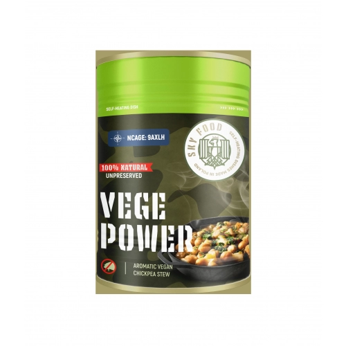 Danie samopodgrzewające SKY FOODS - Wegański gulasz z ciecierzycy 400g